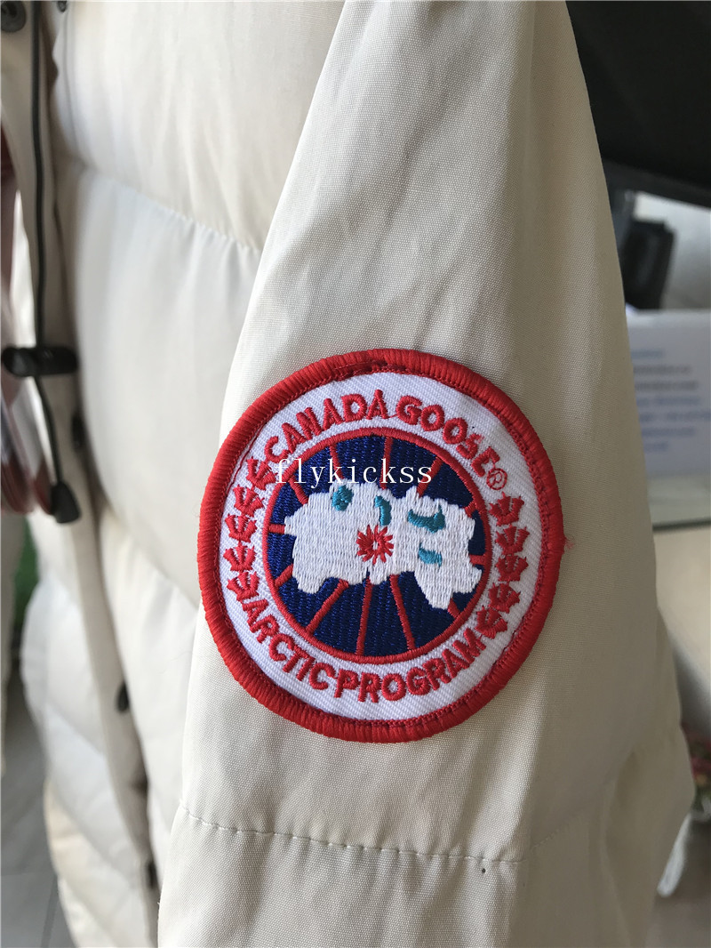 Canada Goose White Down Coat